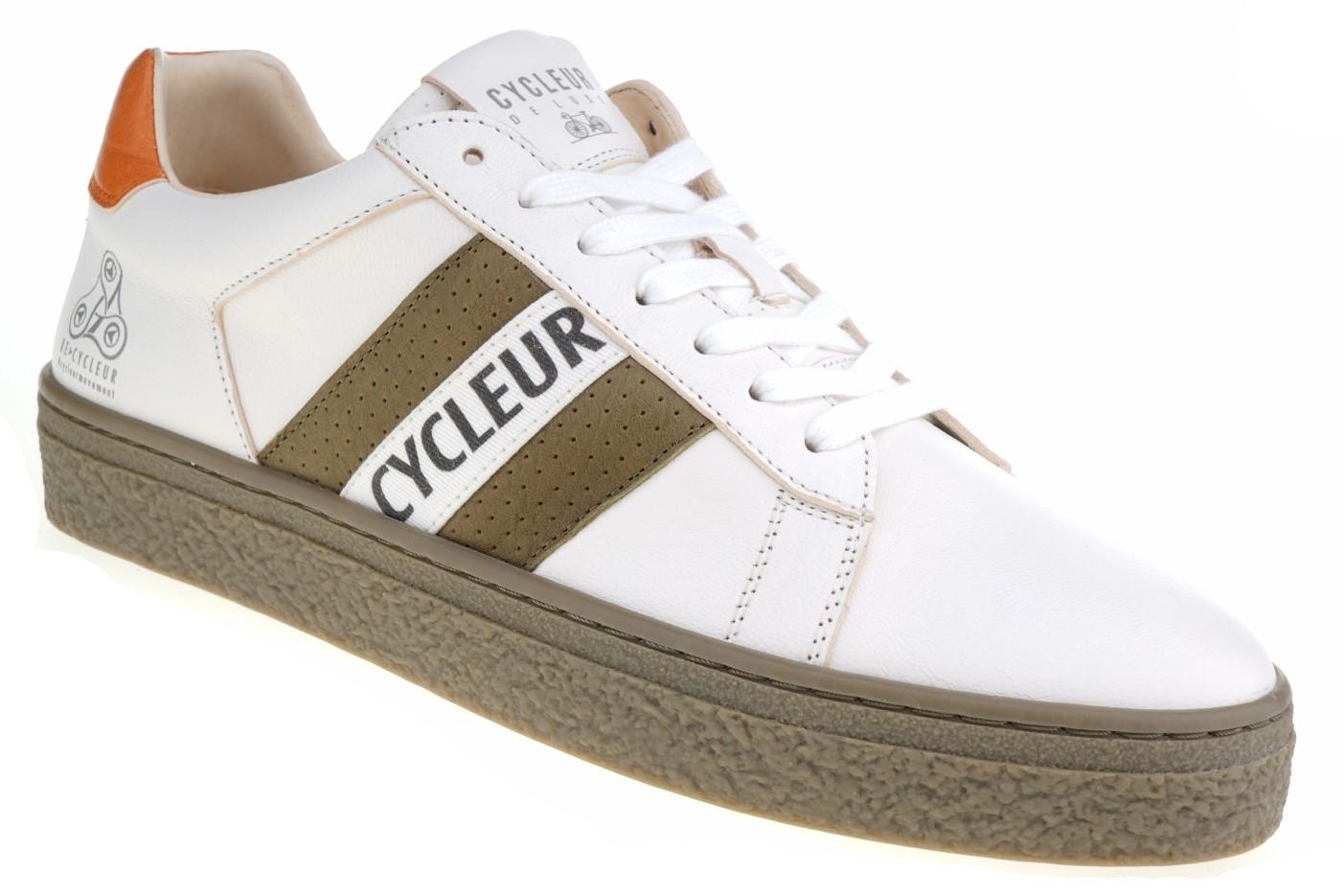 Cycleur de Luxe White-Orange